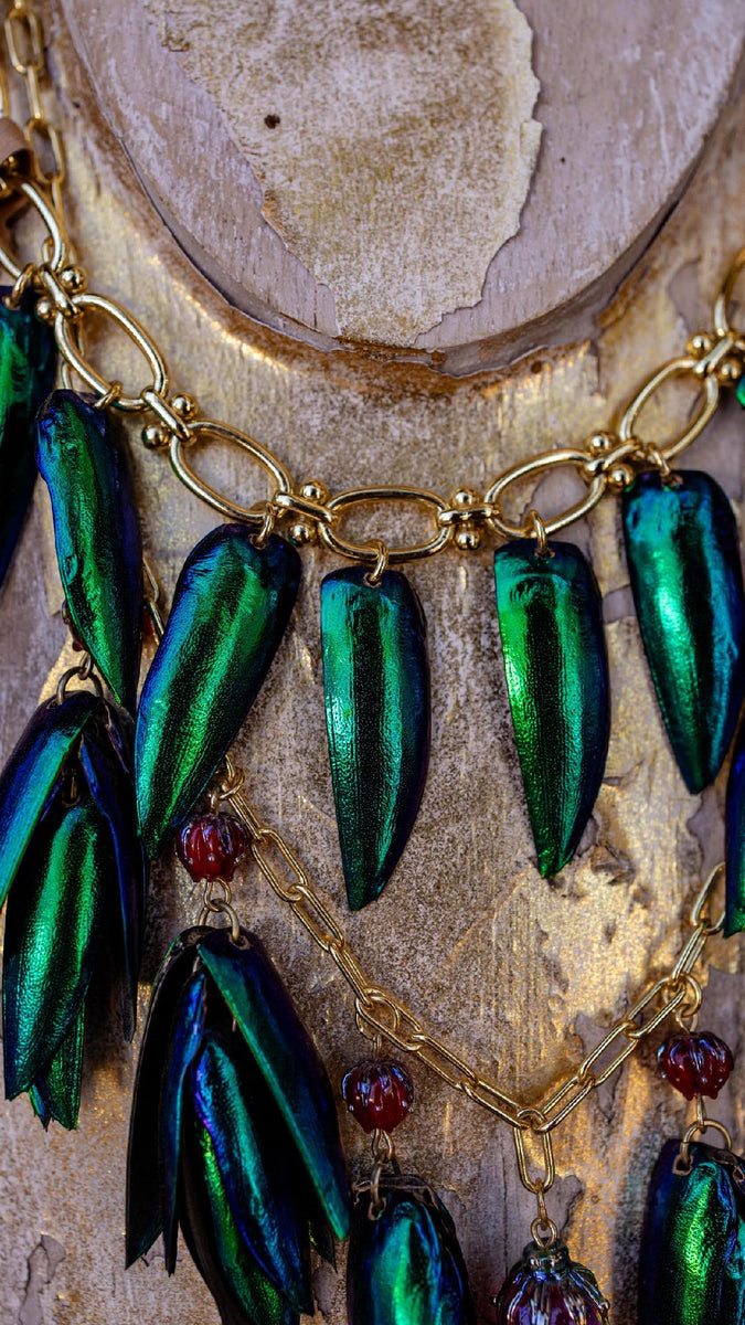 Beetle Shell Jewelry – Never Forgotten Fantasy